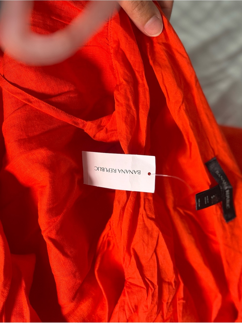 Banana Republic Vibrant Orange dress